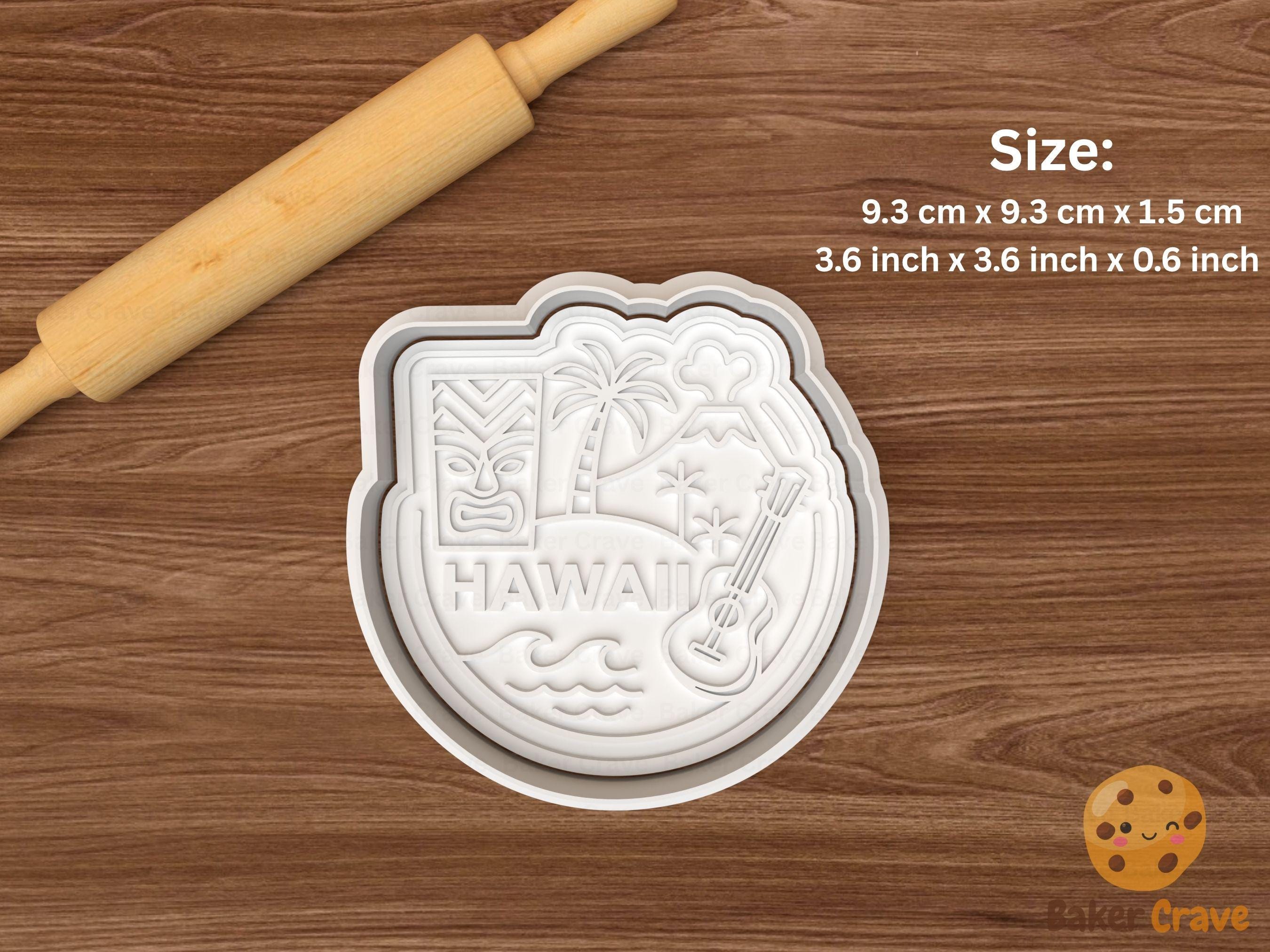 Hawaii Cookie Cutter STL File