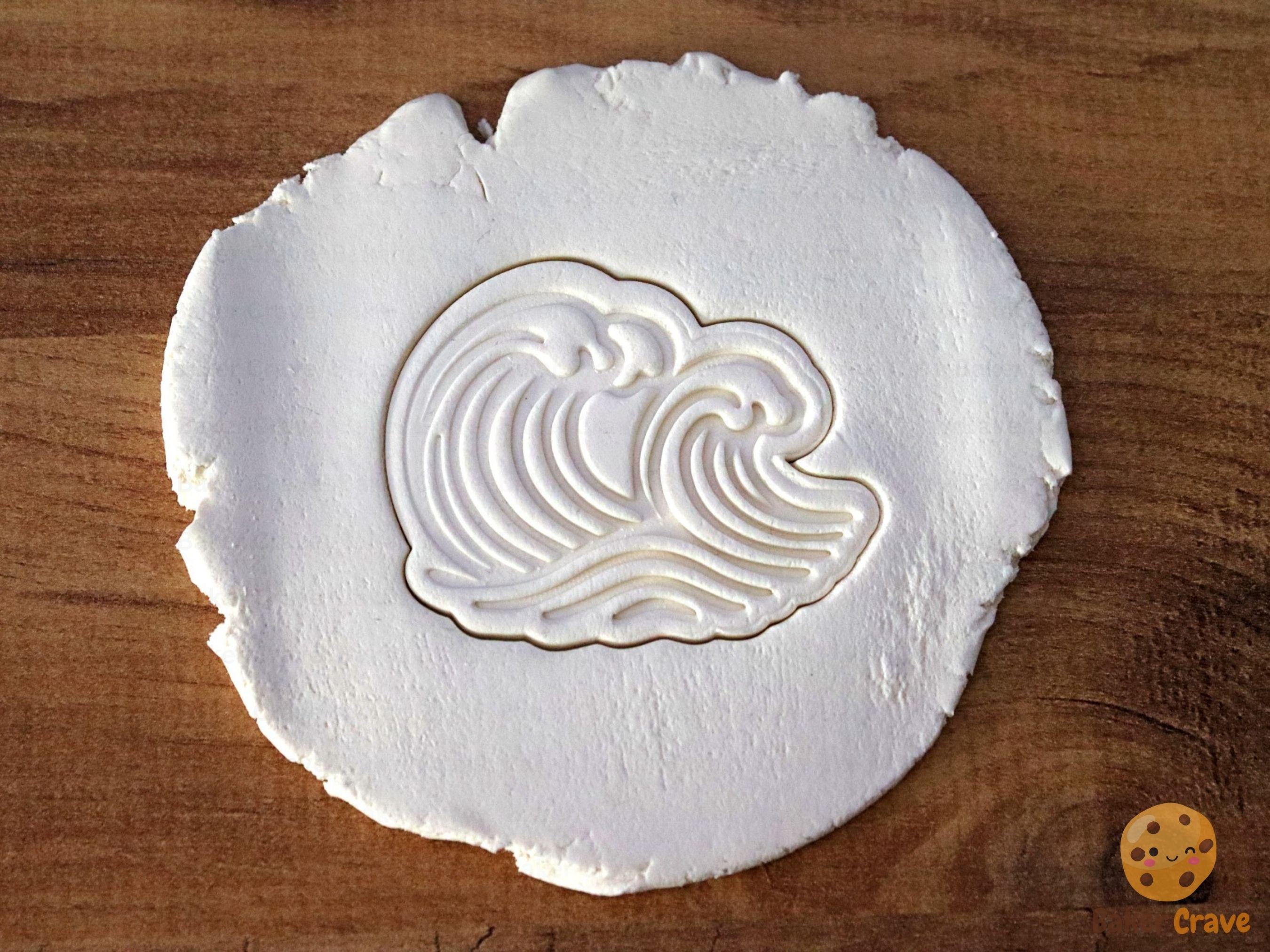 Wave Cookie Cutter Set STL File