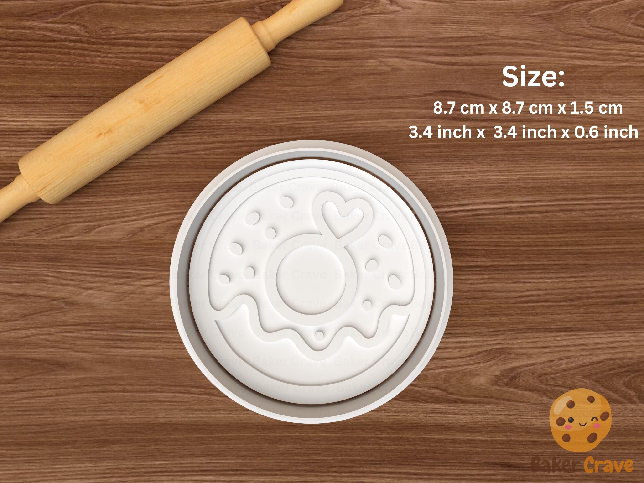 Sweet Love Dessert Cookie Cutter Set STL File