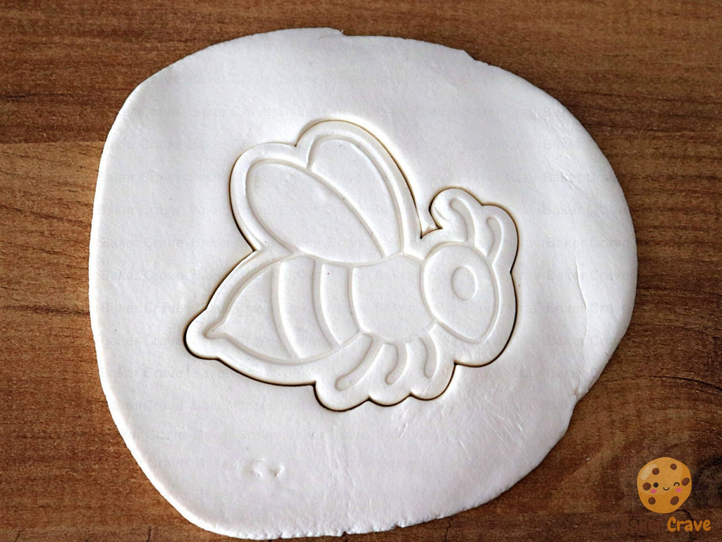 Bee Cookie Cutter Set STL File