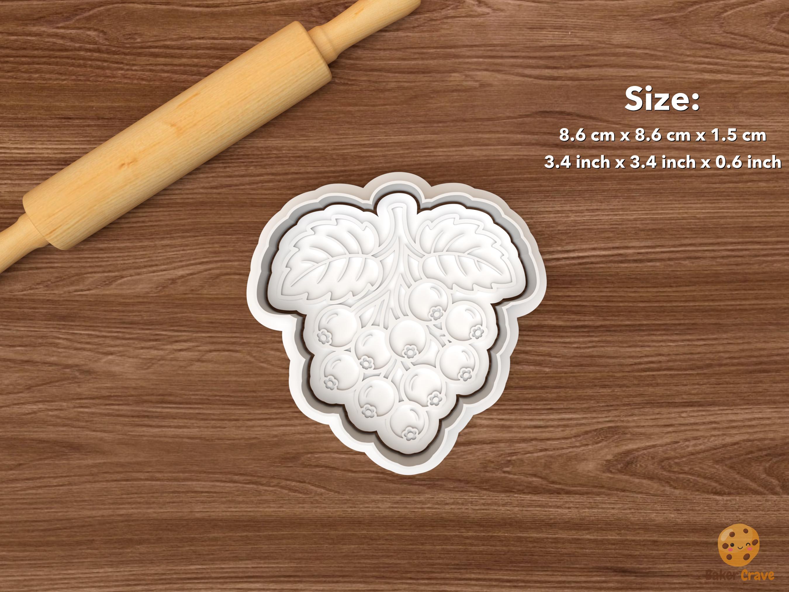 Berry Fruits Cookie Cutter Set STL File