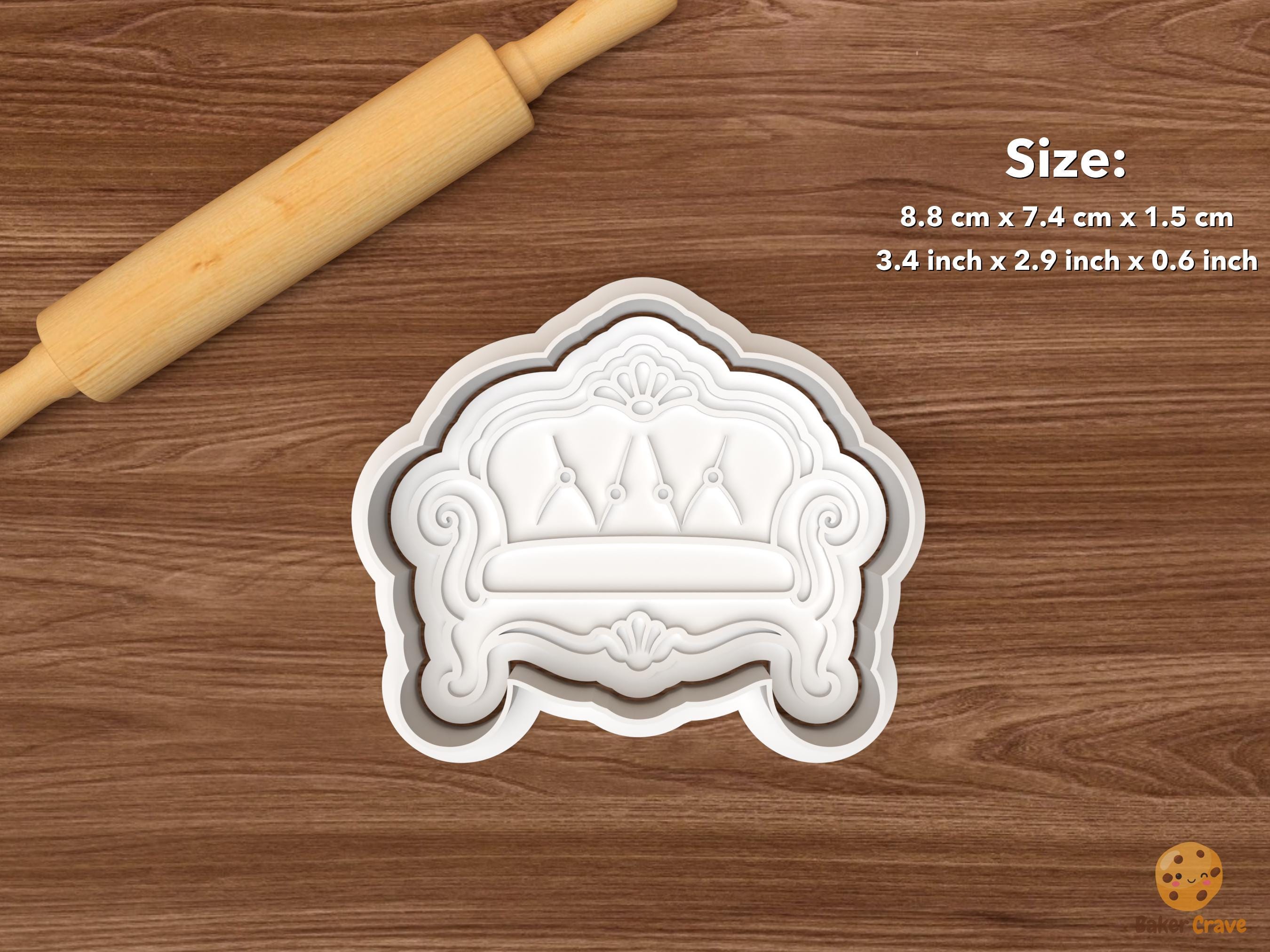 Vintage Furniture Cookie Cutter Set STL File