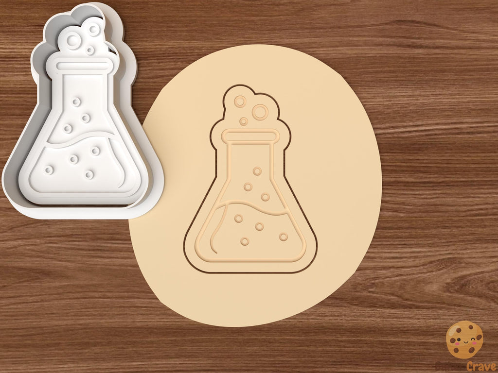 Science Lab Cookie Cutter Set STL File