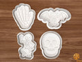 Skeleton Cookie Cutter Set STL File