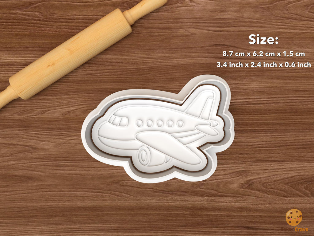 Aviation Travel Cookie Cutter Set STL File
