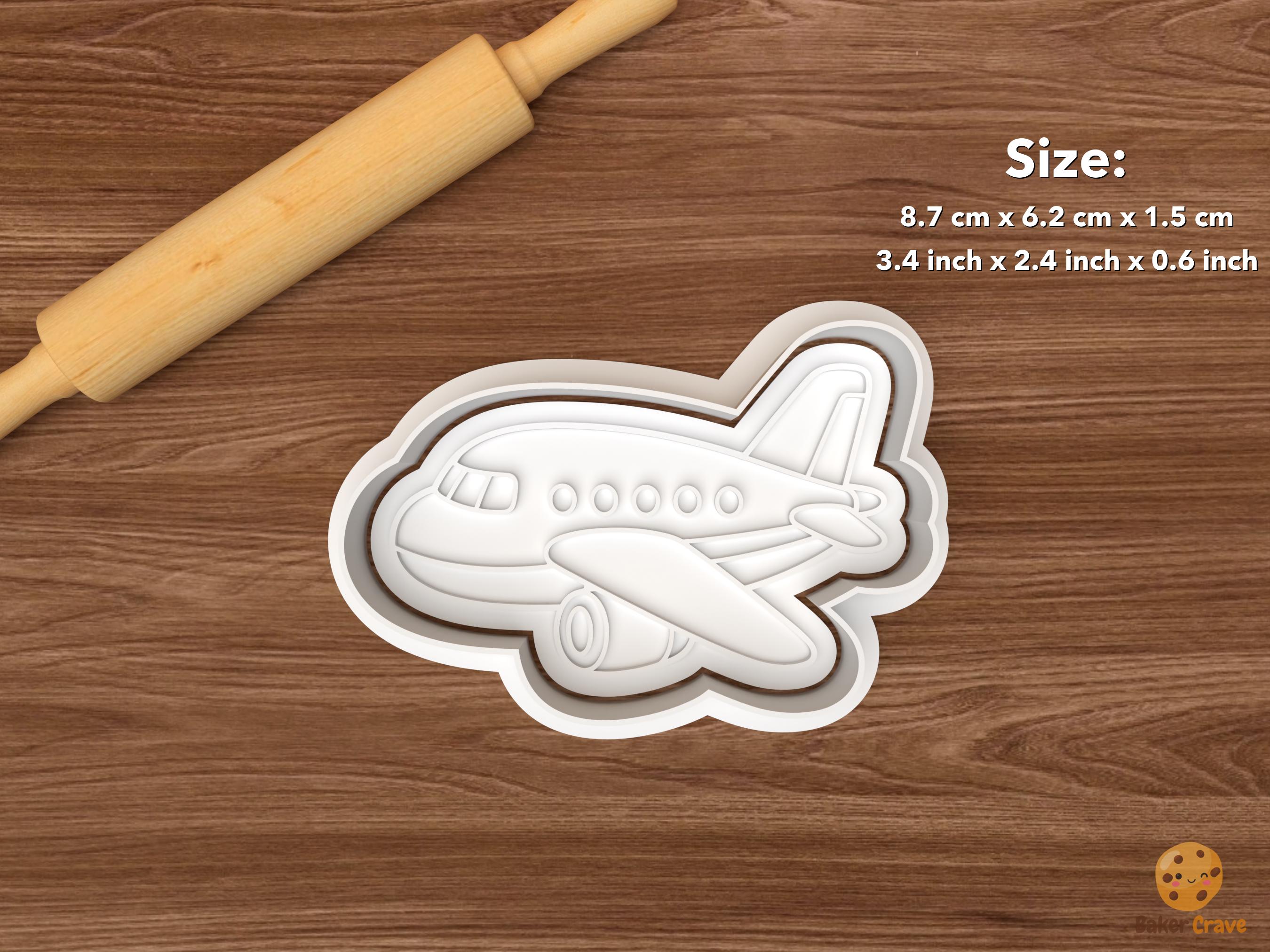 Aviation Travel Cookie Cutter Set STL File