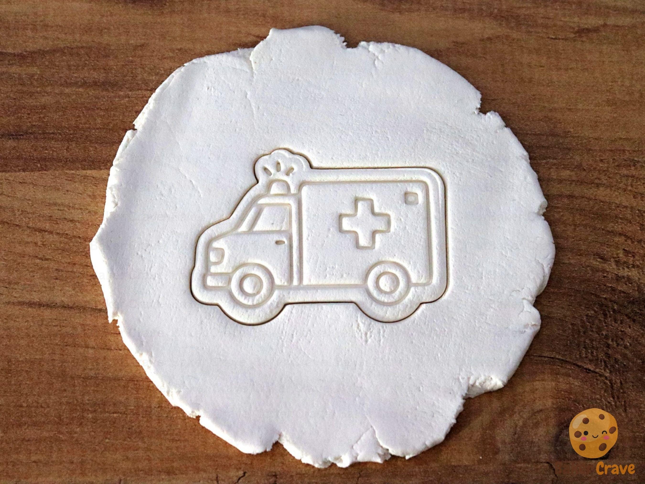 Emergency Vehicles Cookie Cutter Set STL File