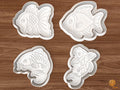 Ornamental Fish Cookie Cutter Set STL File