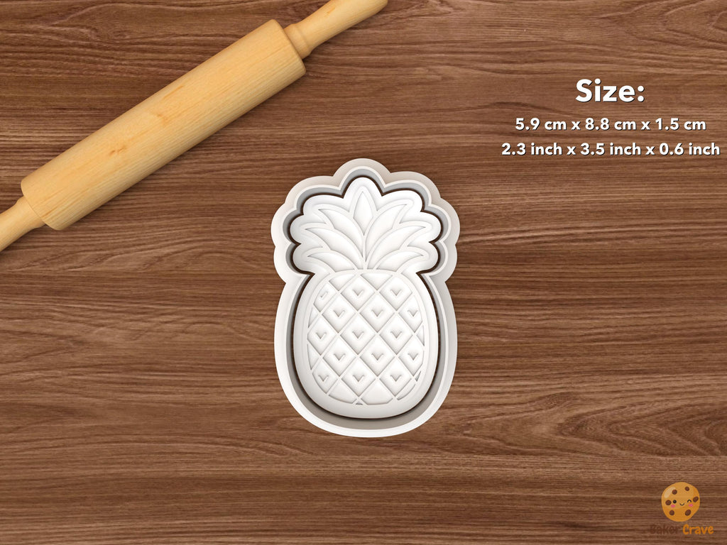 Tropical Fruit Cookie Cutter Set STL File