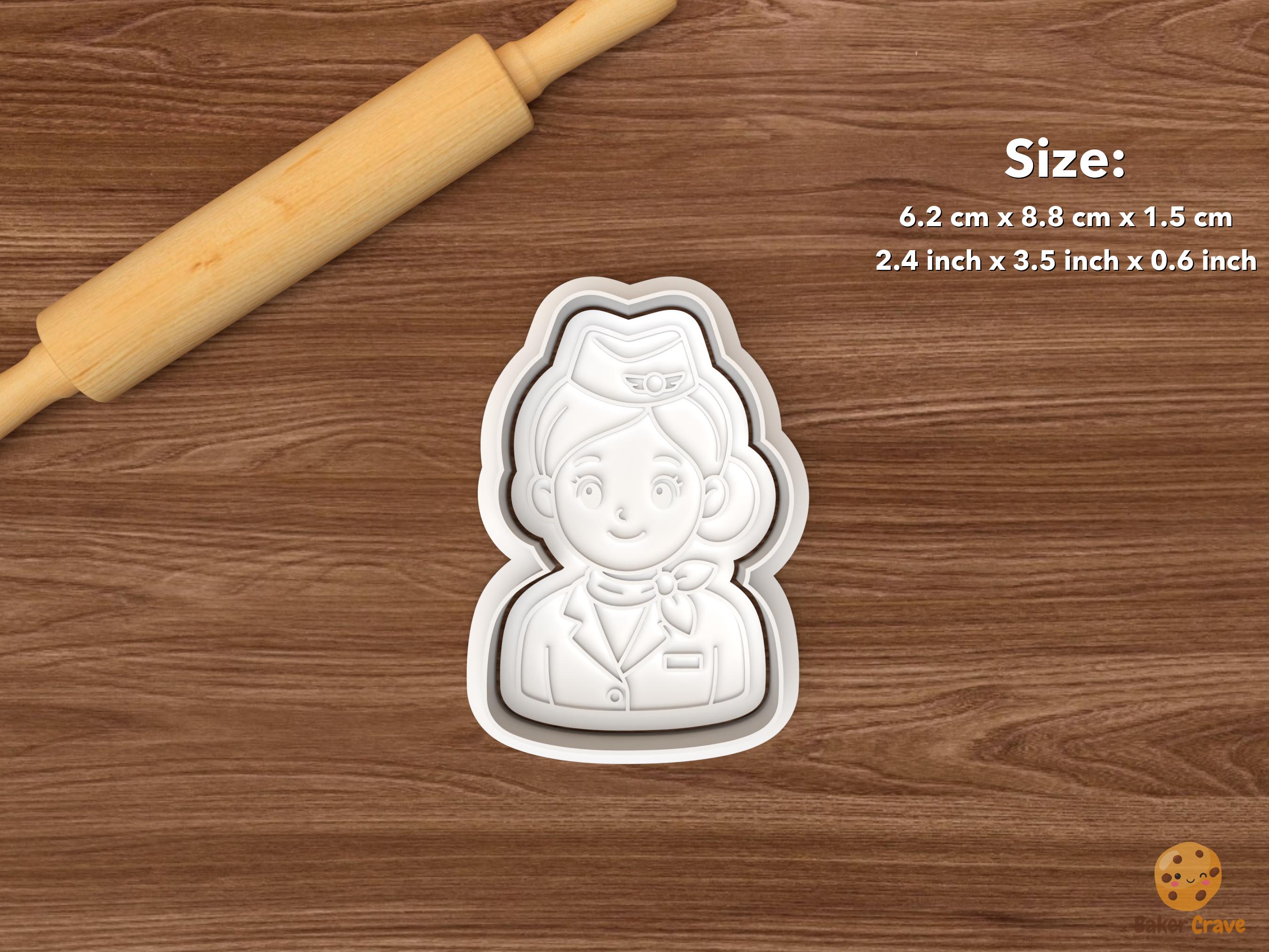 Aviation Travel Cookie Cutter Set STL File