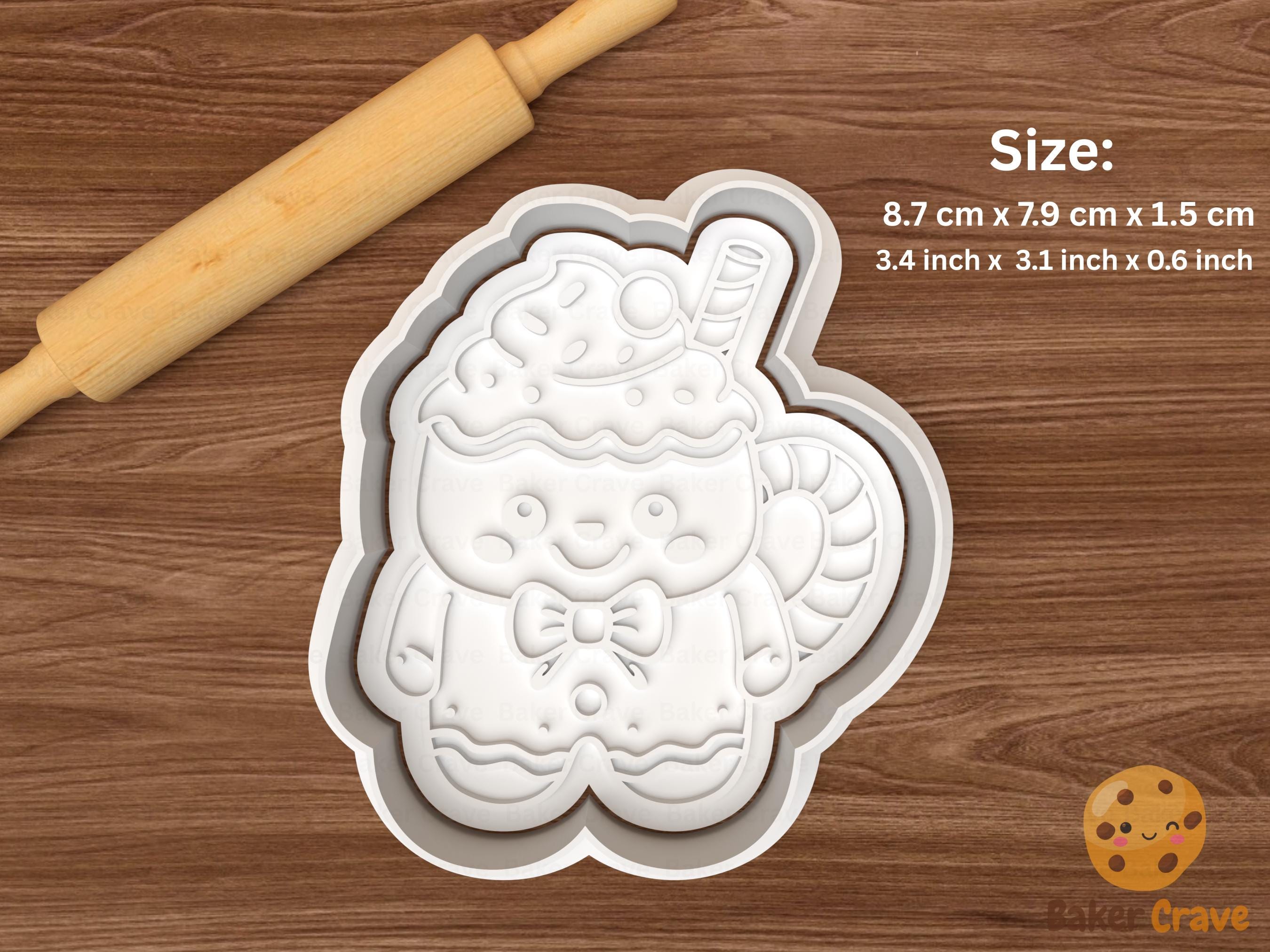 Christmas Mug Cookie Cutter Set STL File