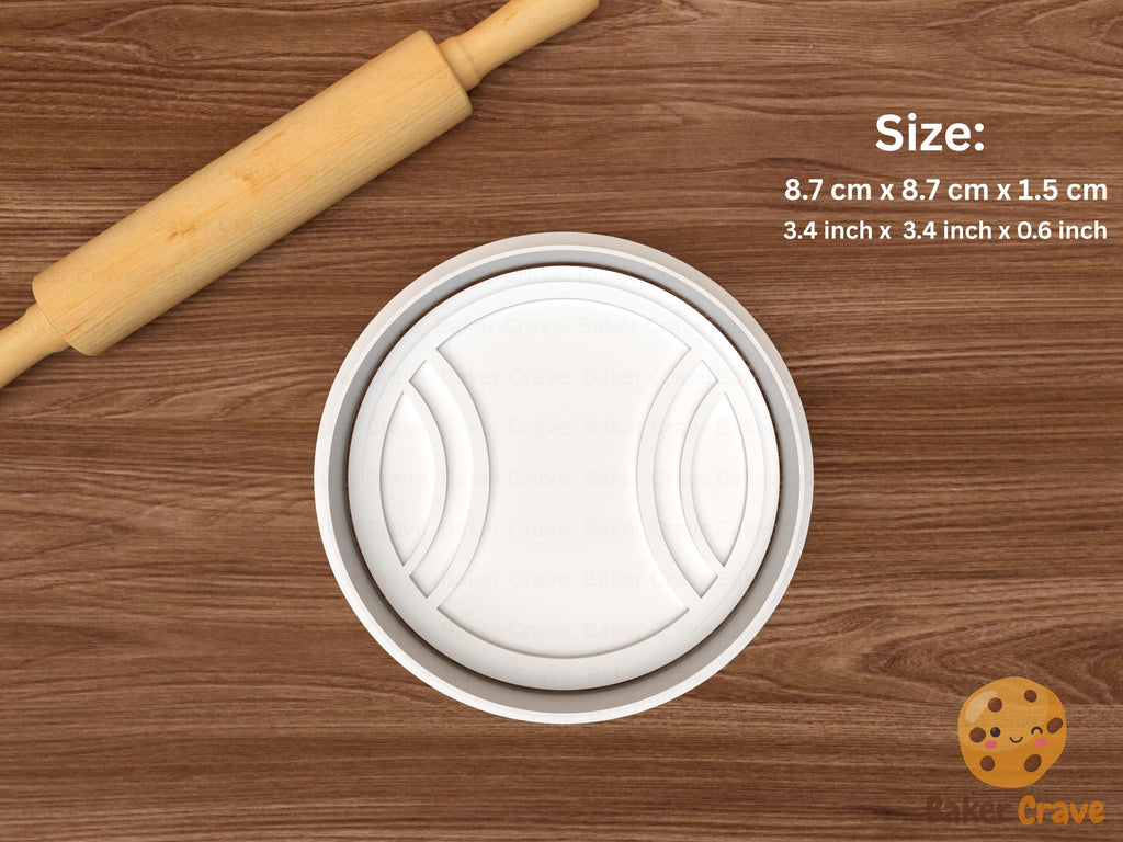 Tennis Cookie Cutter Set STL File