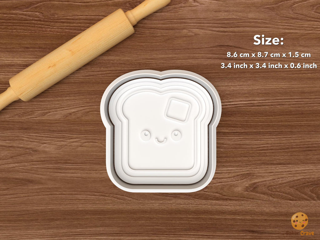 Kawaii Breakfast Cookie Cutter Set STL File