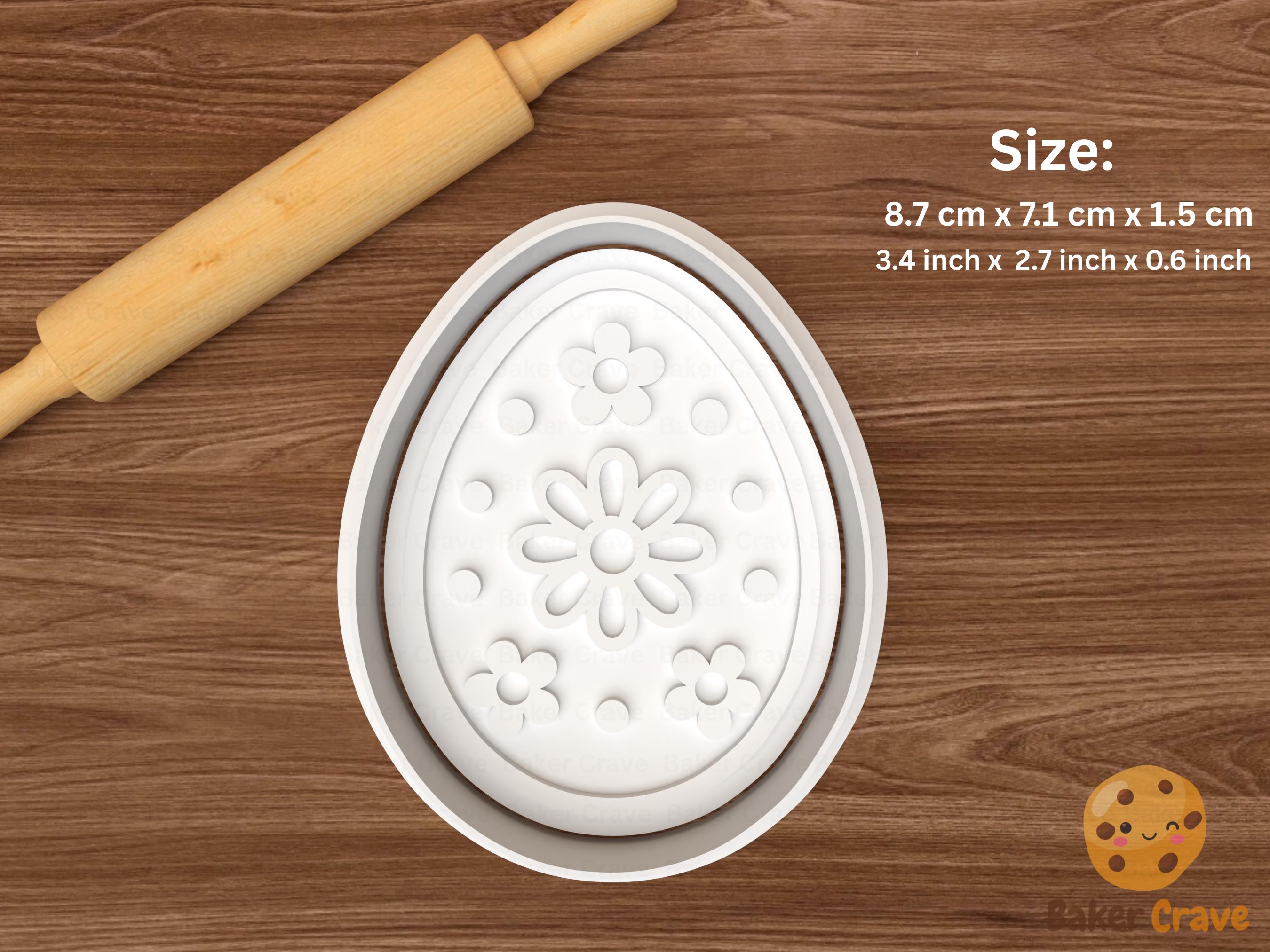 Easter Egg Cookie Cutter Set STL File