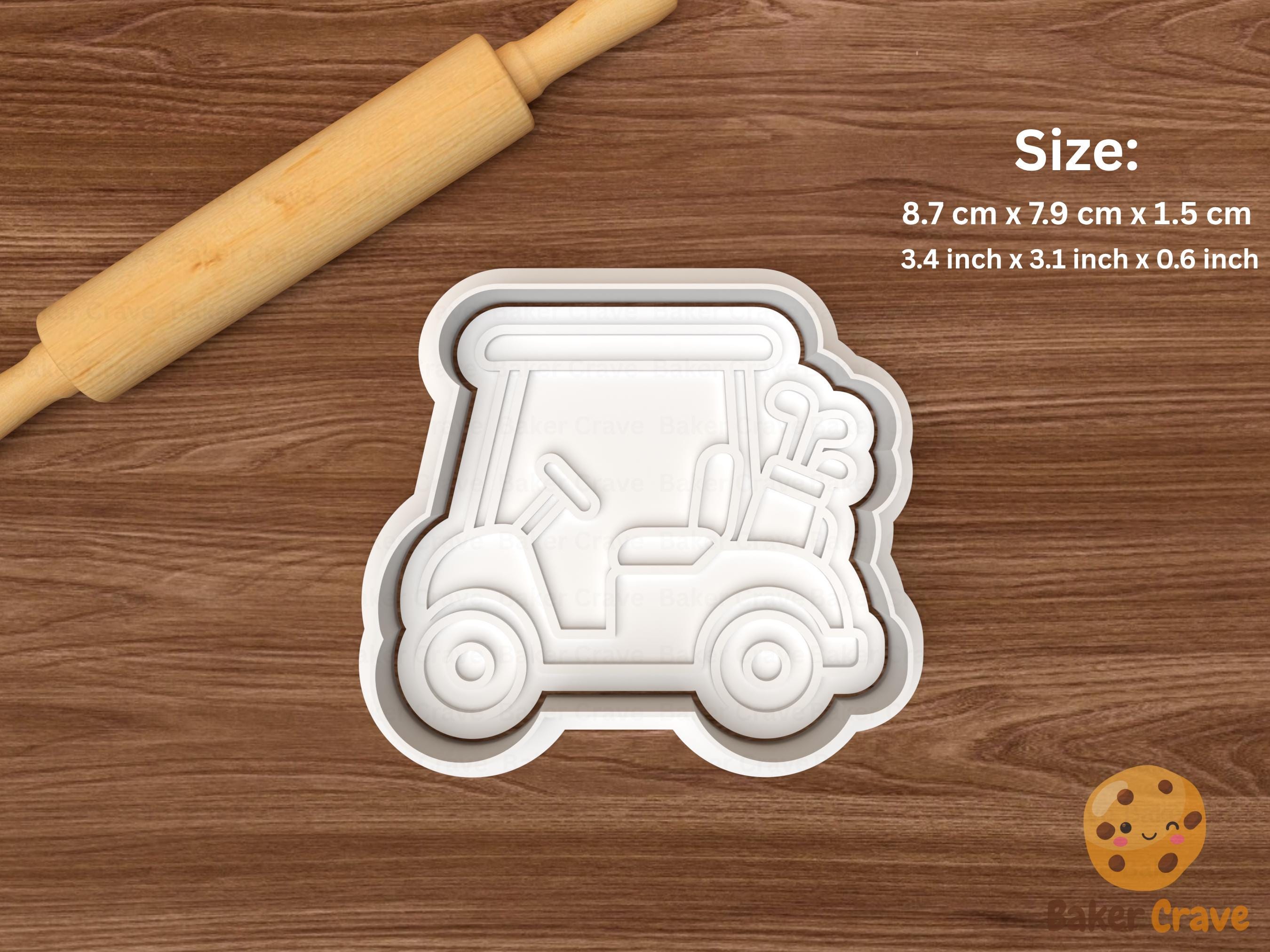 Golf Dad Cookie Cutter Set STL File