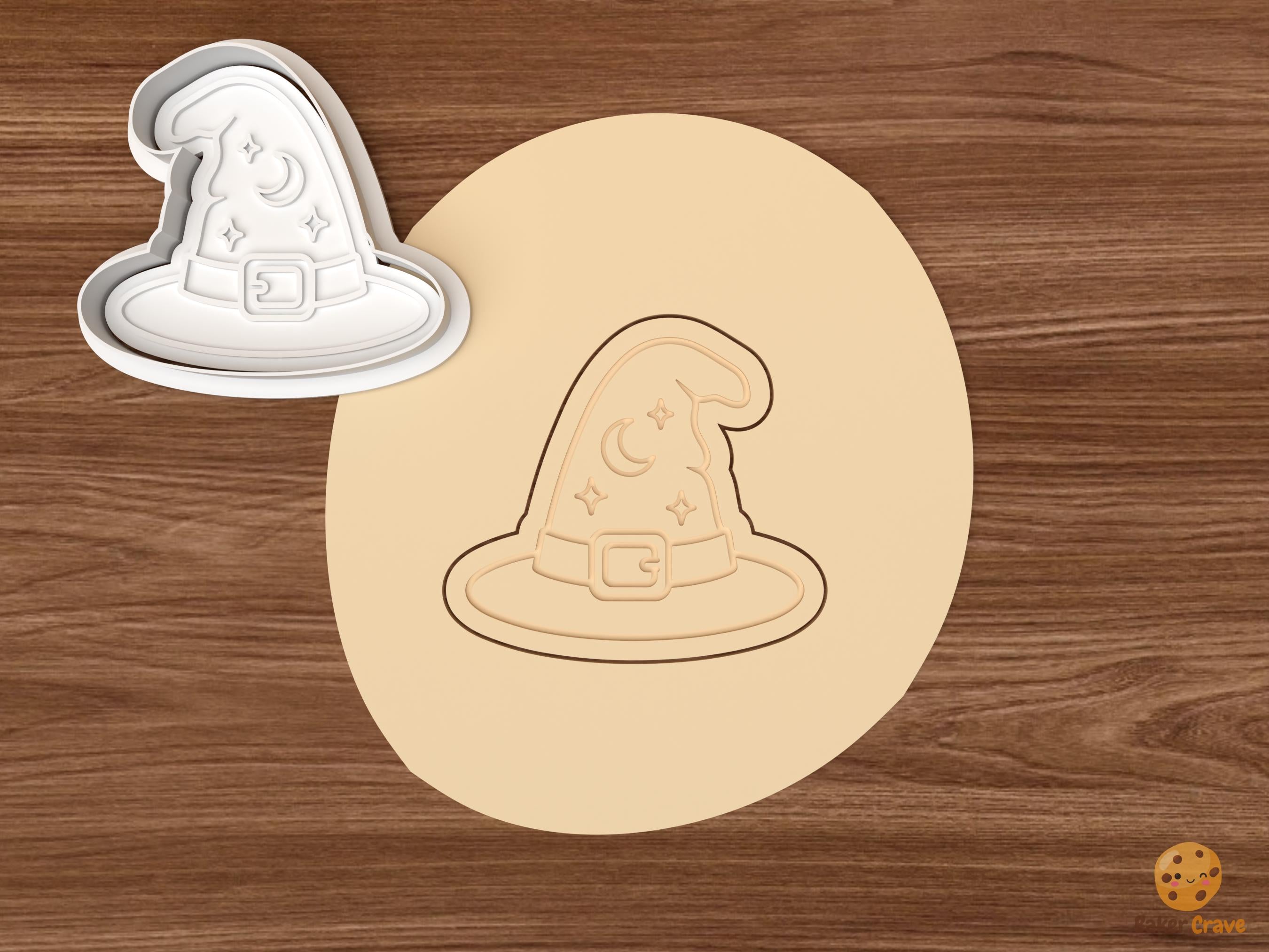 Magic Wizard Cookie Cutter Set STL File