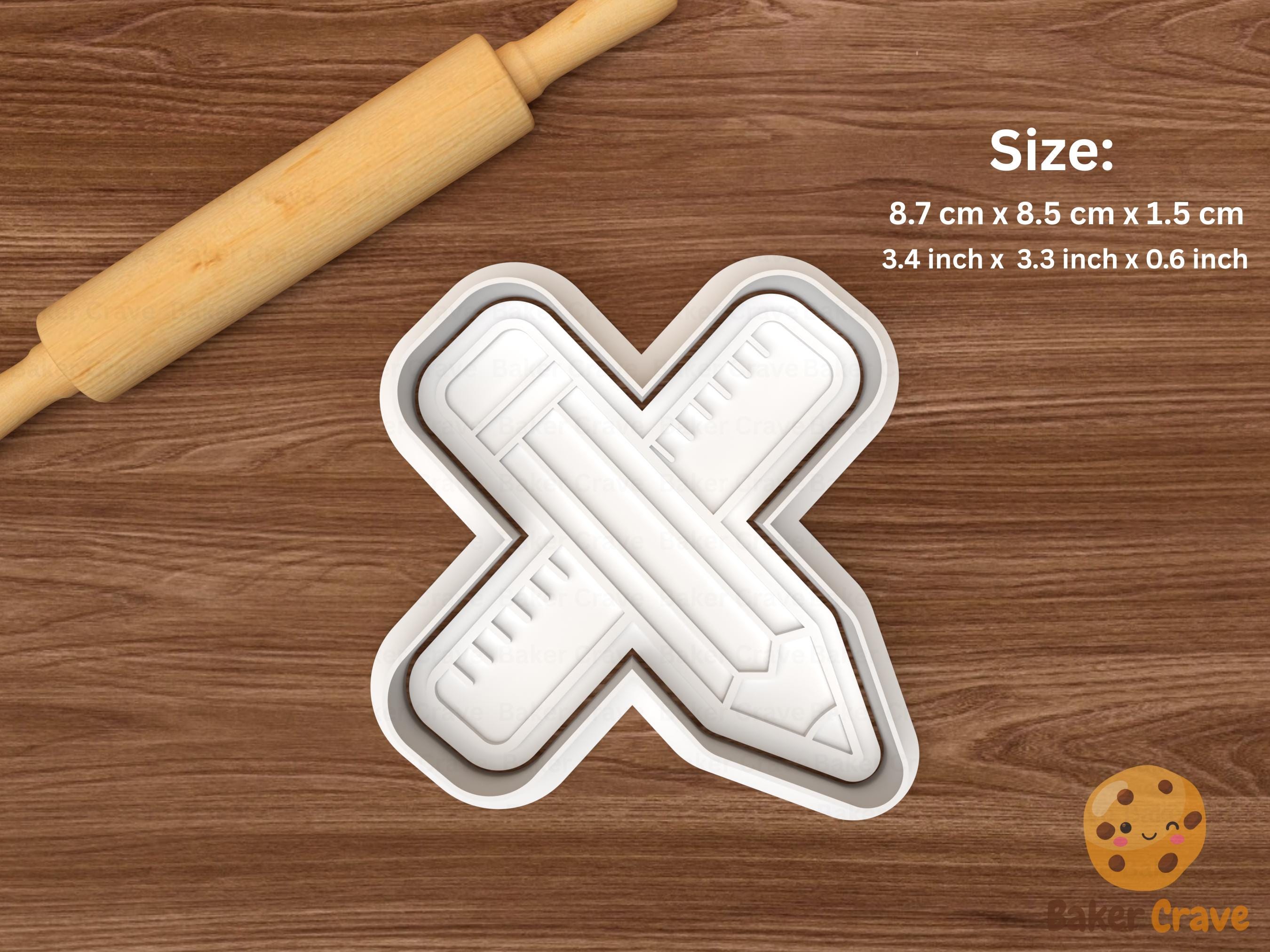 School Cookie Cutter Set STL File