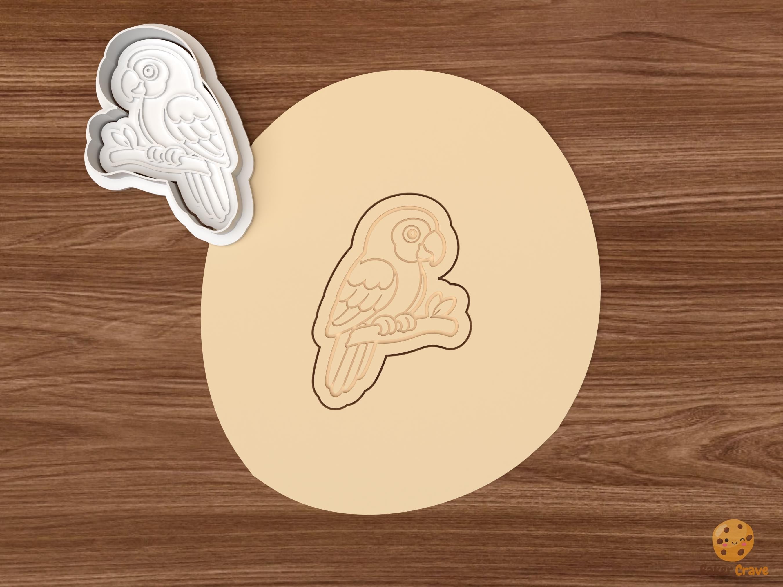 Pet Birds Cookie Cutter Set STL File