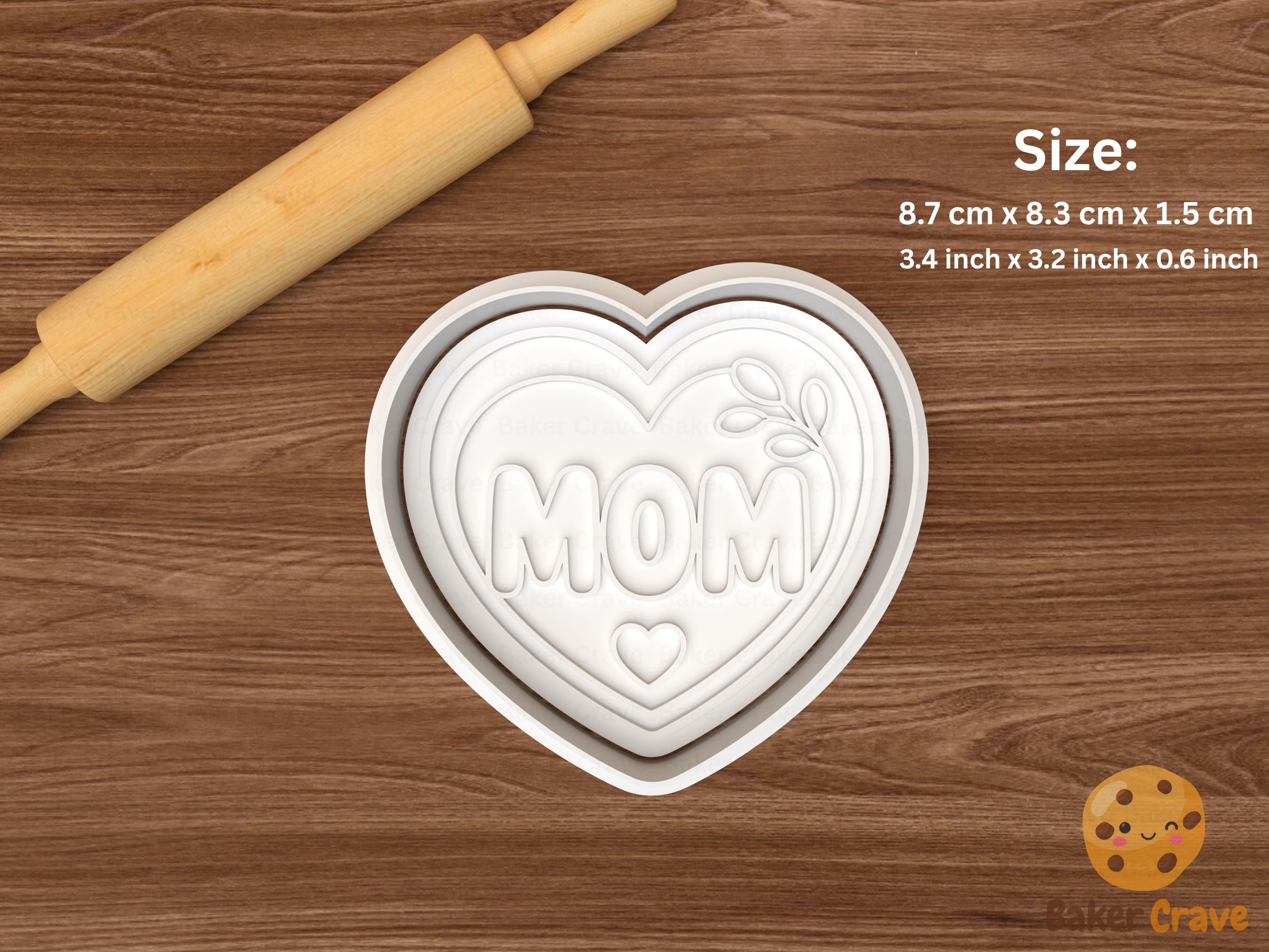 Mom Gift Cookie Cutter Set STL File