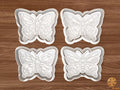 Mechanical Butterfly Cookie Cutter Set STL File