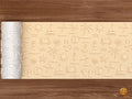 Beach Summer Pattern Textured Roller STL File