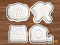 Best Dad Tools Cookie Cutter Set STL File