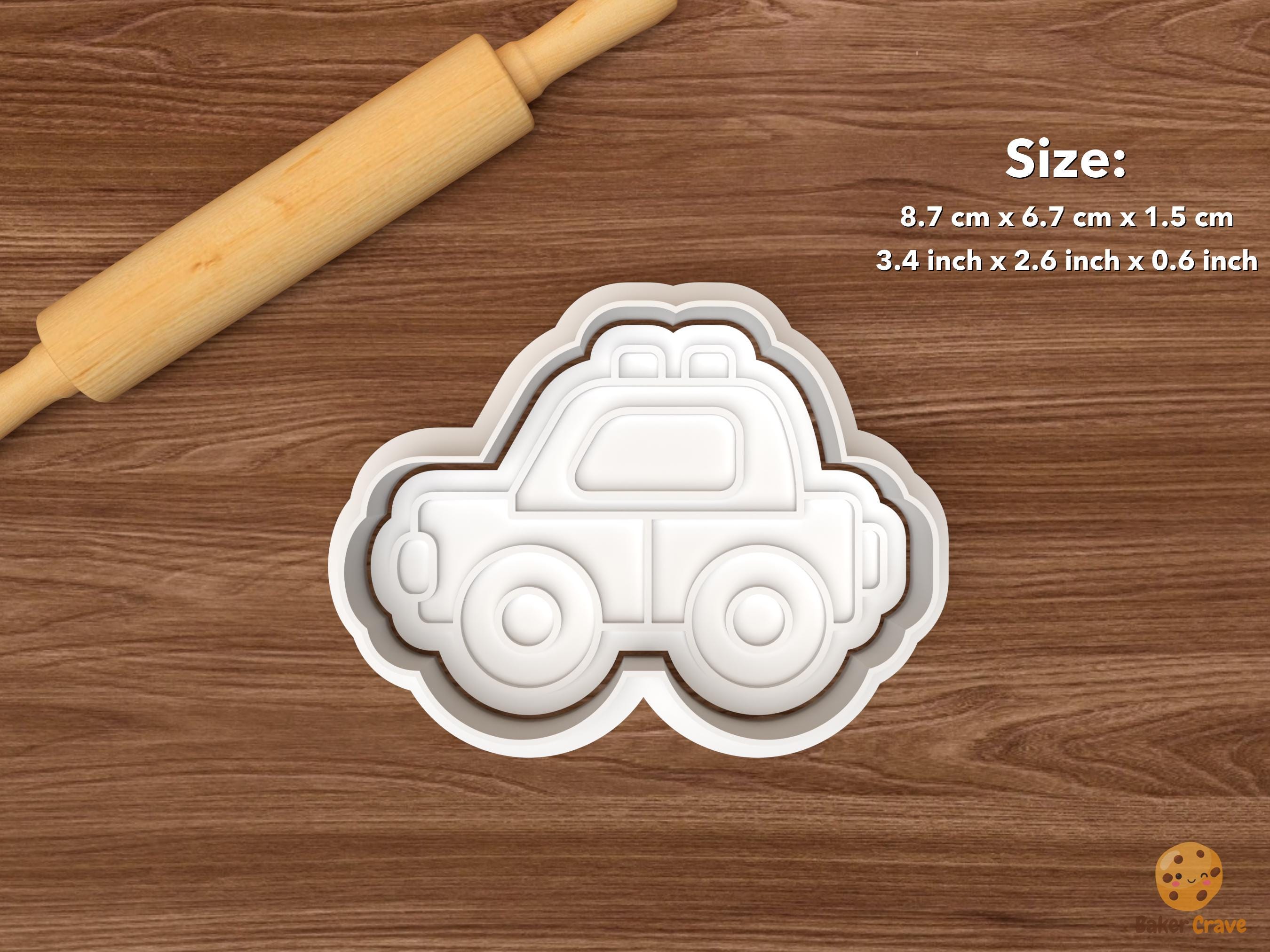 Toy Construction Vehicles Cookie Cutter Set STL File