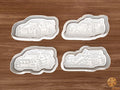 Racing Cars Cookie Cutter Set STL File