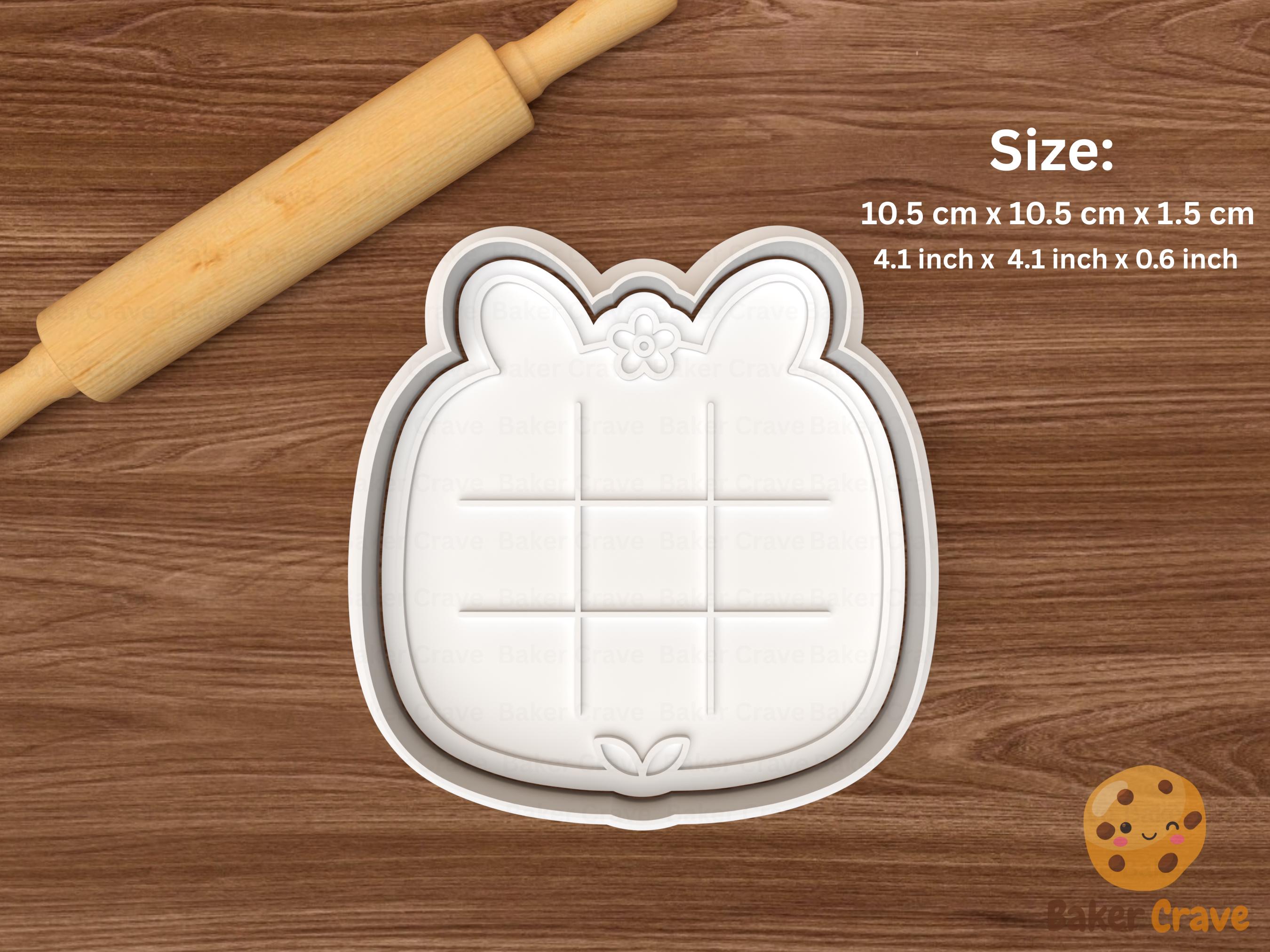Easter Tic Tac Toe Cookie Cutter Set STL File