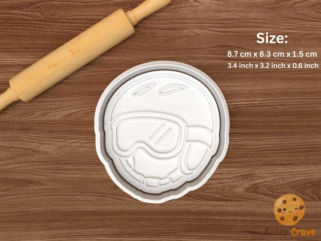 Ski Cookie Cutter Set STL File