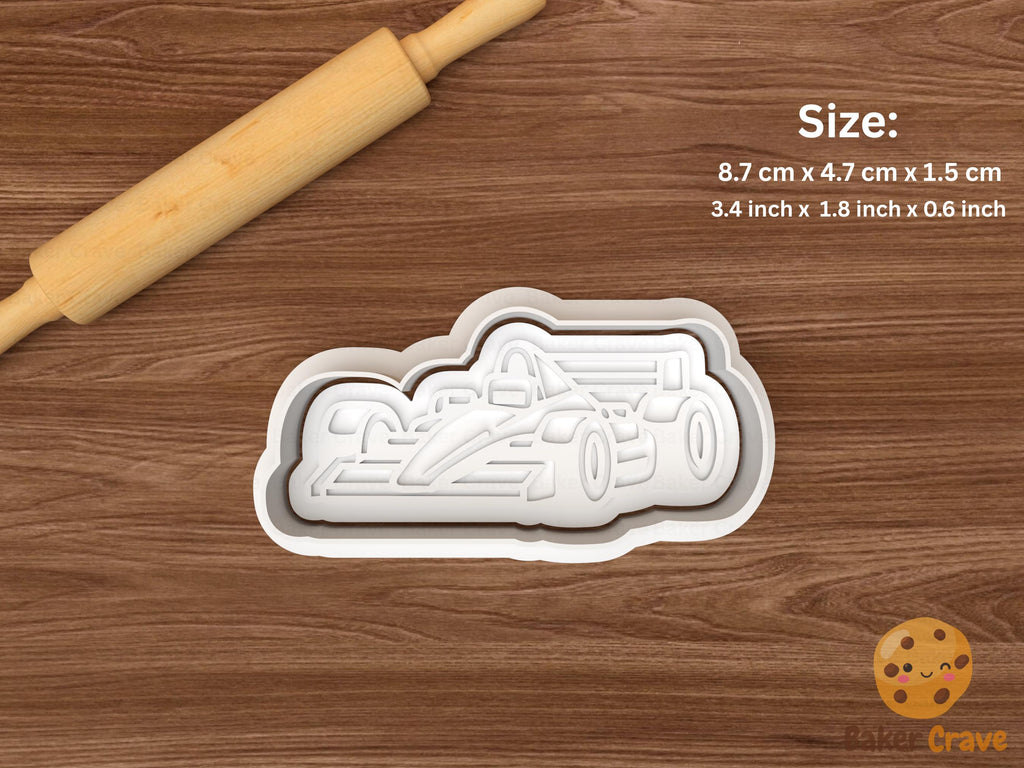 Motorsport Cookie Cutter Set STL File
