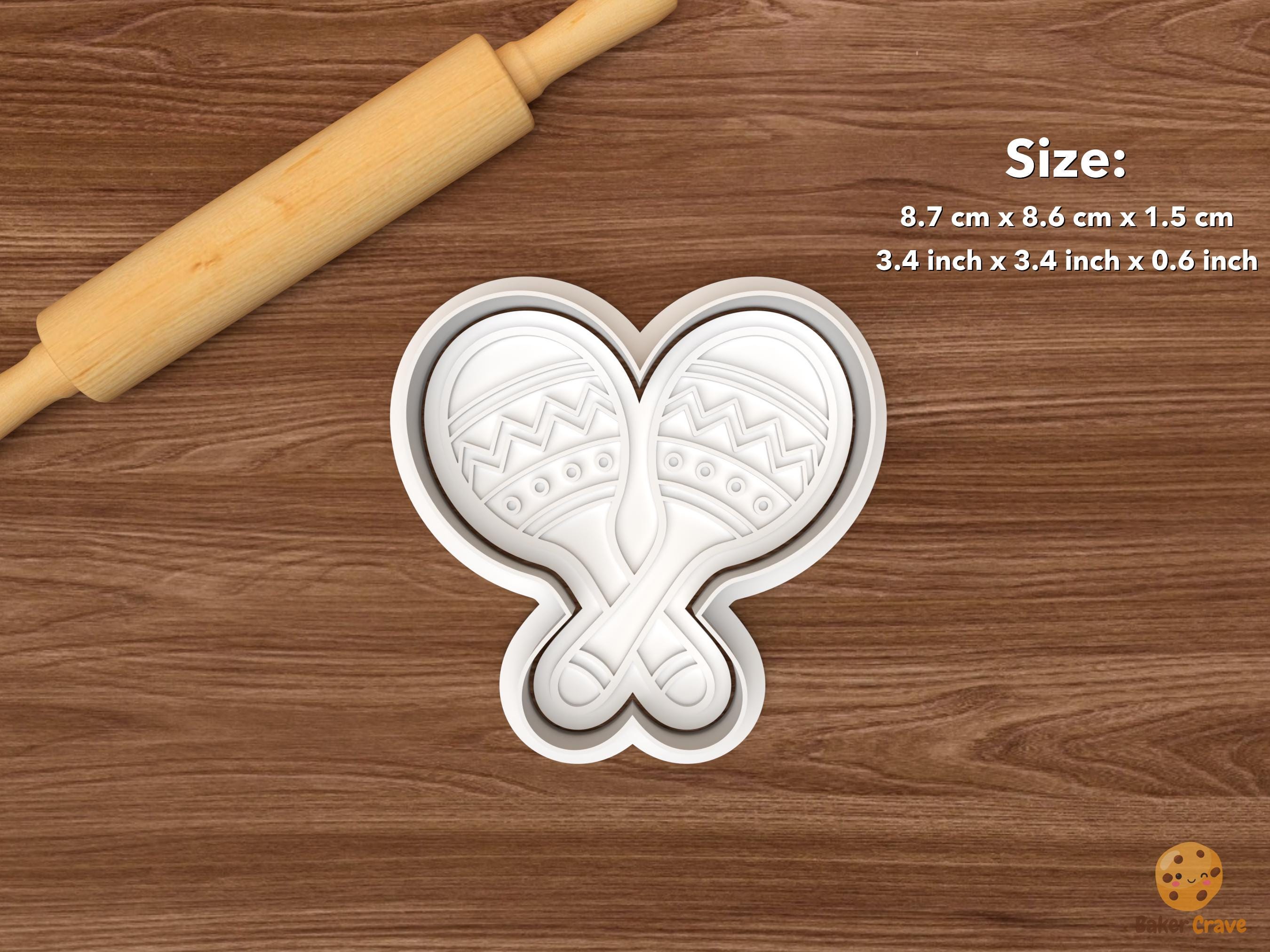 Latin Dance Cookie Cutter Set STL File