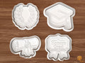 Honors Grad Graduation Cookie Cutter Set STL File