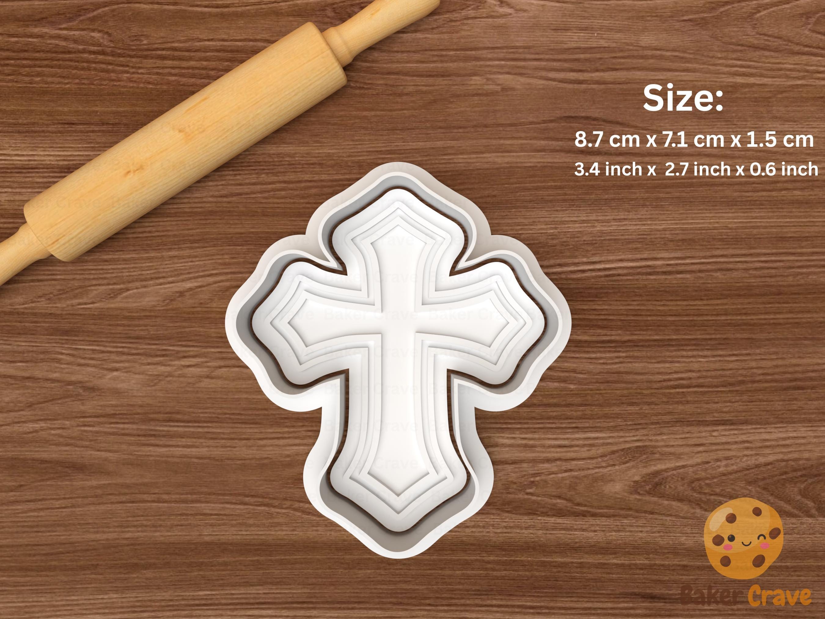 Cross Cookie Cutter Set STL File