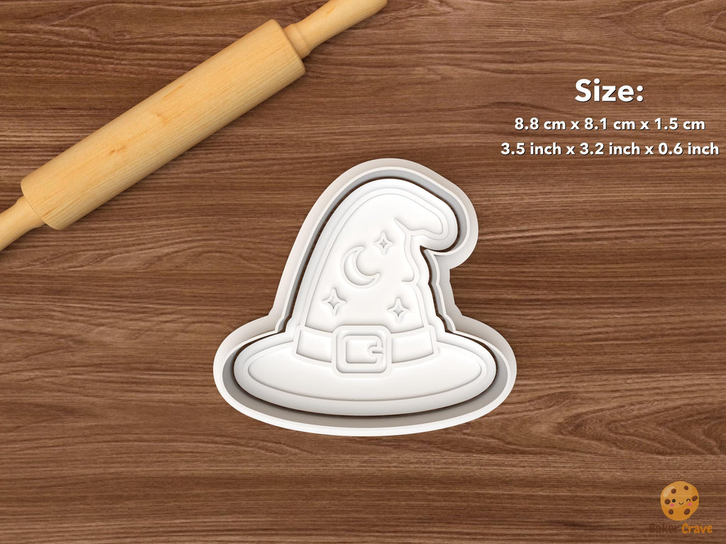 Magic Wizard Cookie Cutter Set STL File
