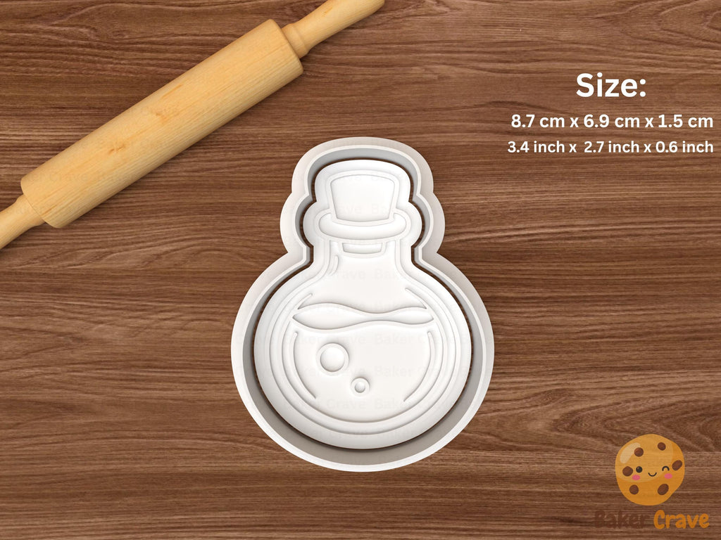 Herbs & Potion Cookie Cutter Set STL File