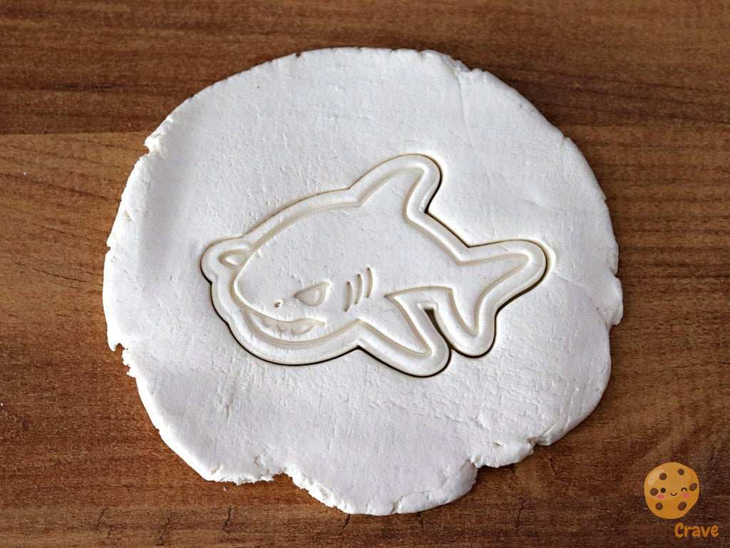 Shark Cookie Cutter Set STL File