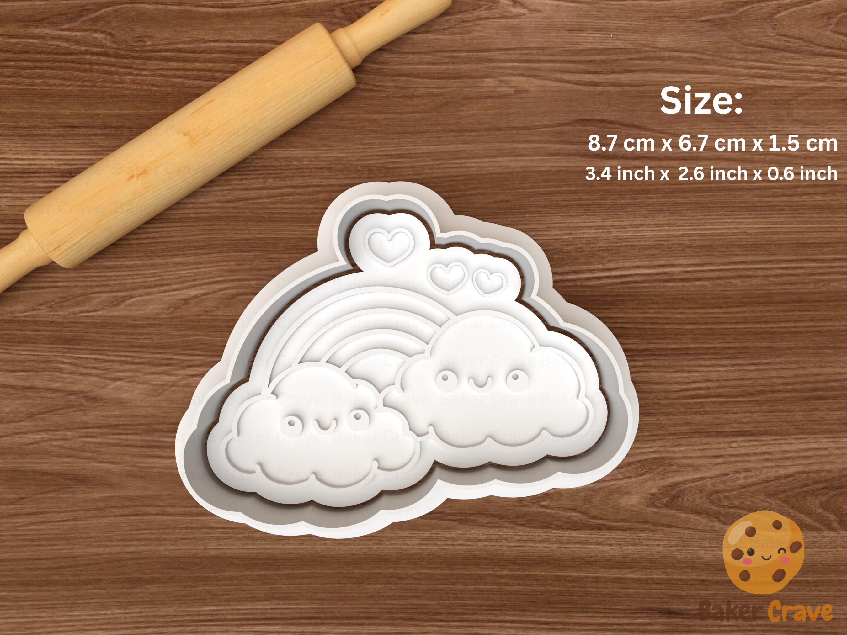 Cute Valentine Characters Cookie Cutter Set STL File