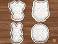 Cute Woodland Baby Animals Cookie Cutter Set STL File