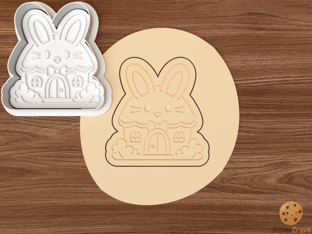 Easter Houses Cookie Cutter Set STL File