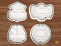 Personalized Graduation Cookie Cutter Set STL File