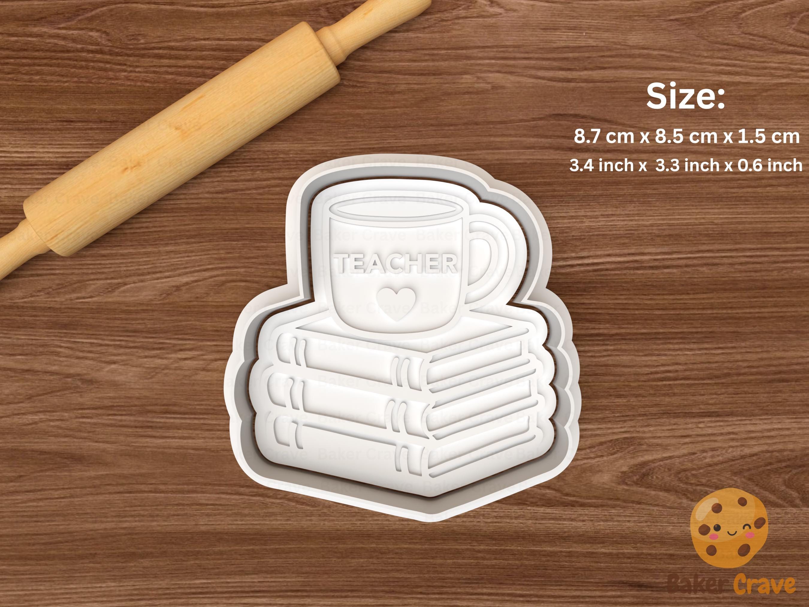 Teacher Cookie Cutter Set STL File