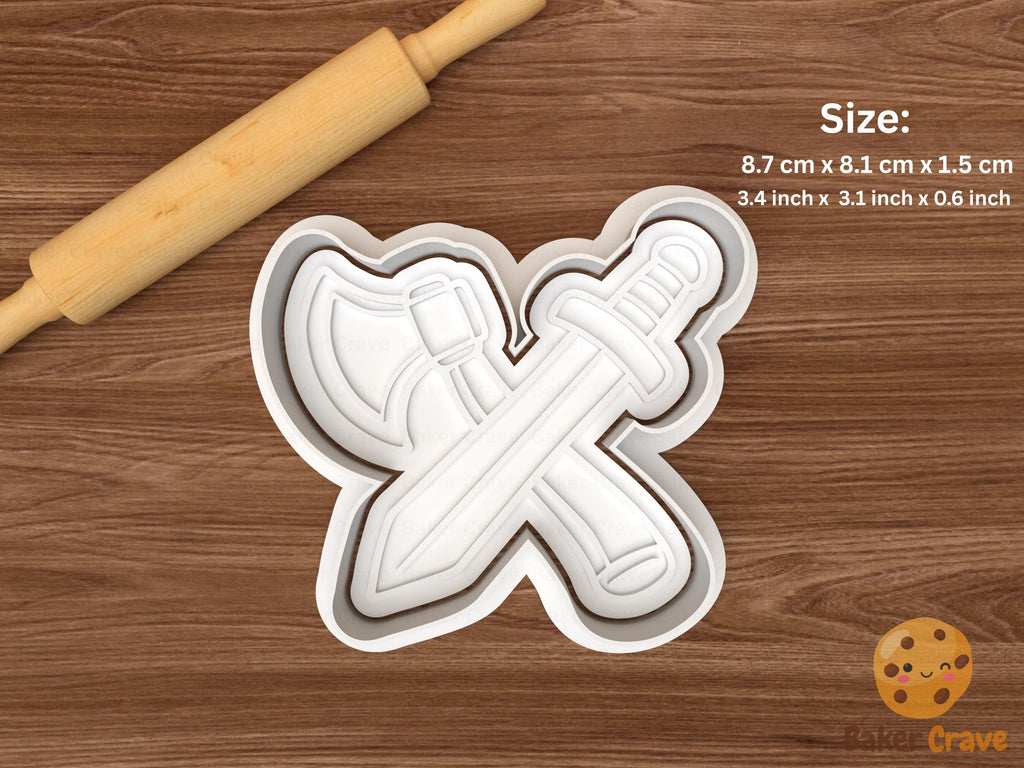 Viking Cookie Cutter Set STL File