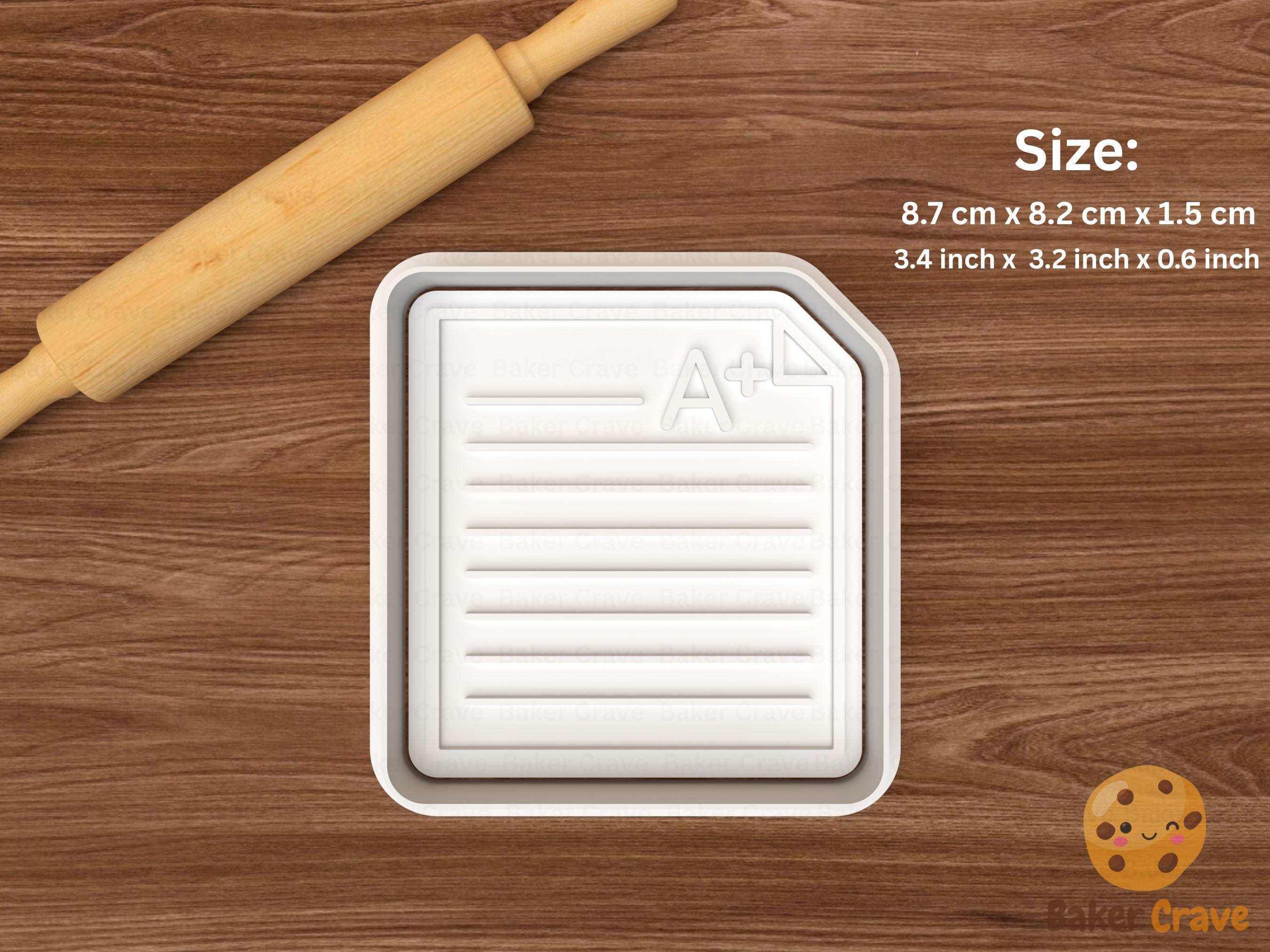 Teacher Cookie Cutter Set STL File