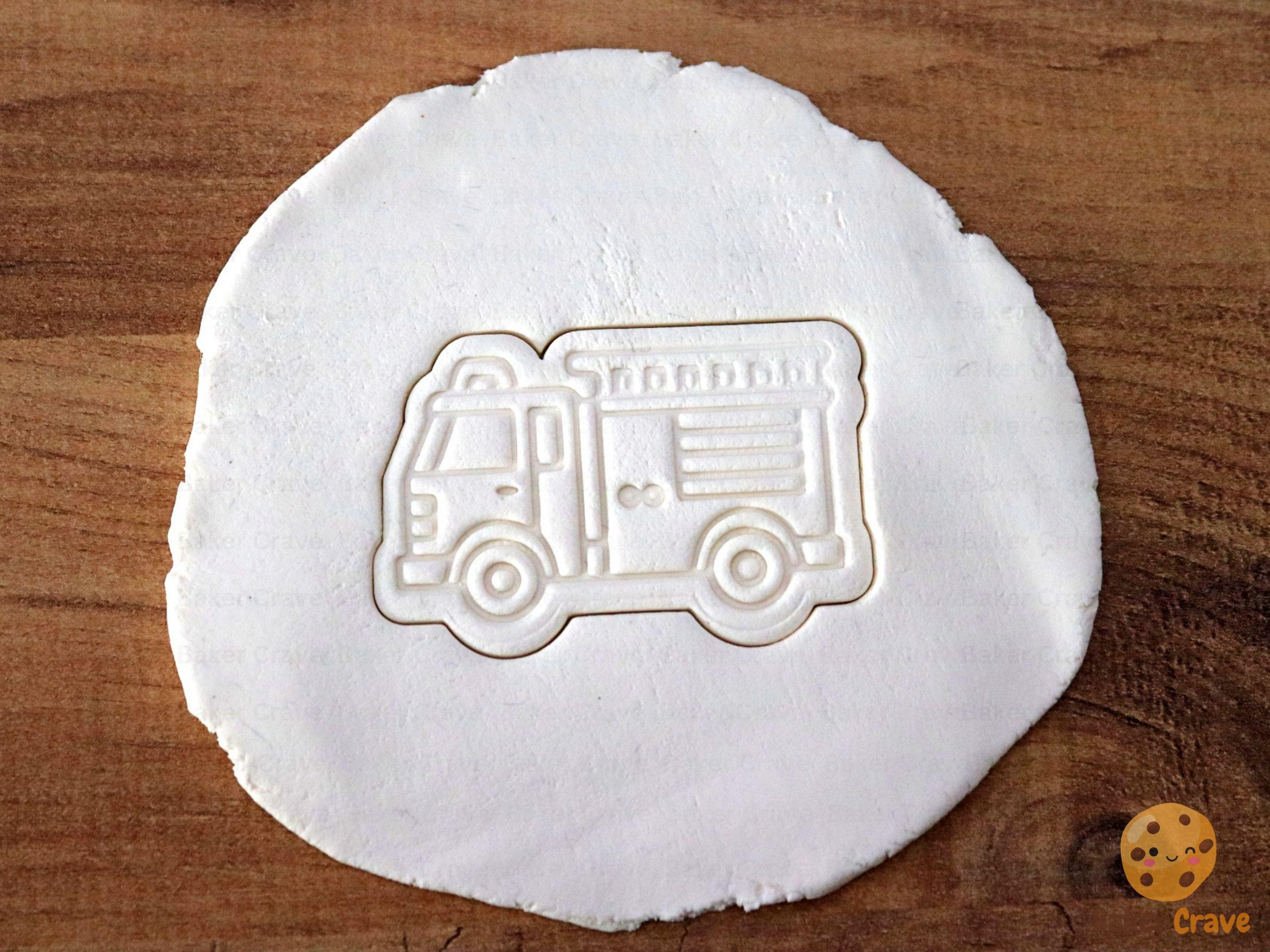 Emergency Vehicles Cookie Cutter Set STL File