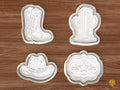 Western Ranch Cookie Cutter Set STL File