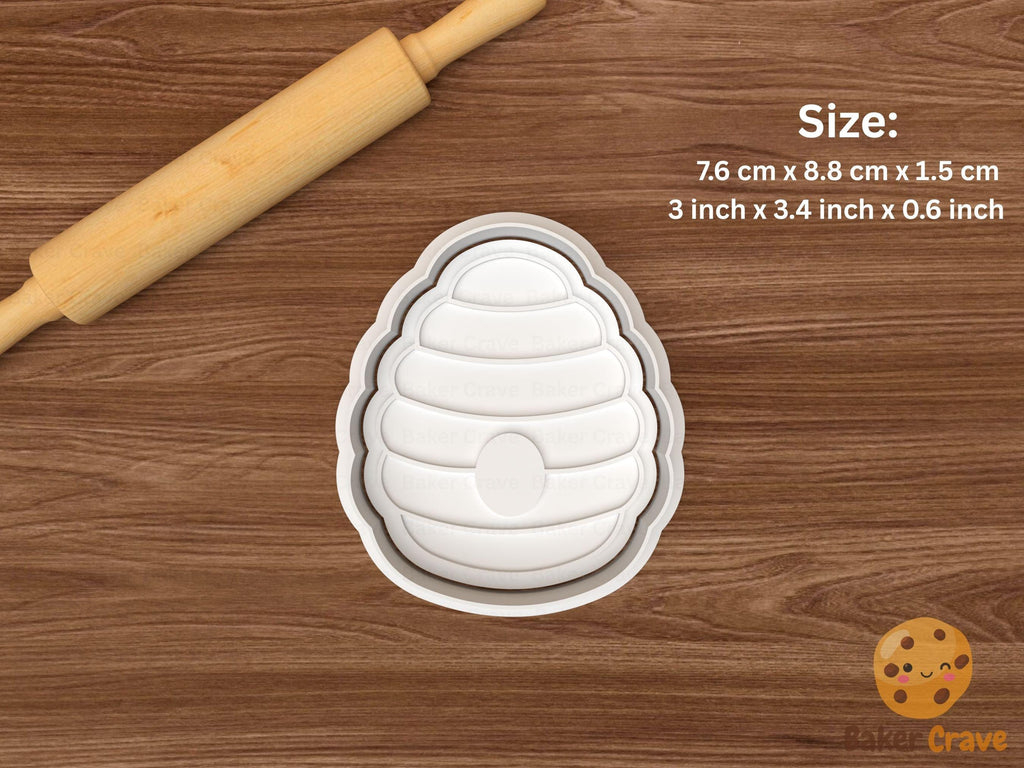 Bee Cookie Cutter Set STL File