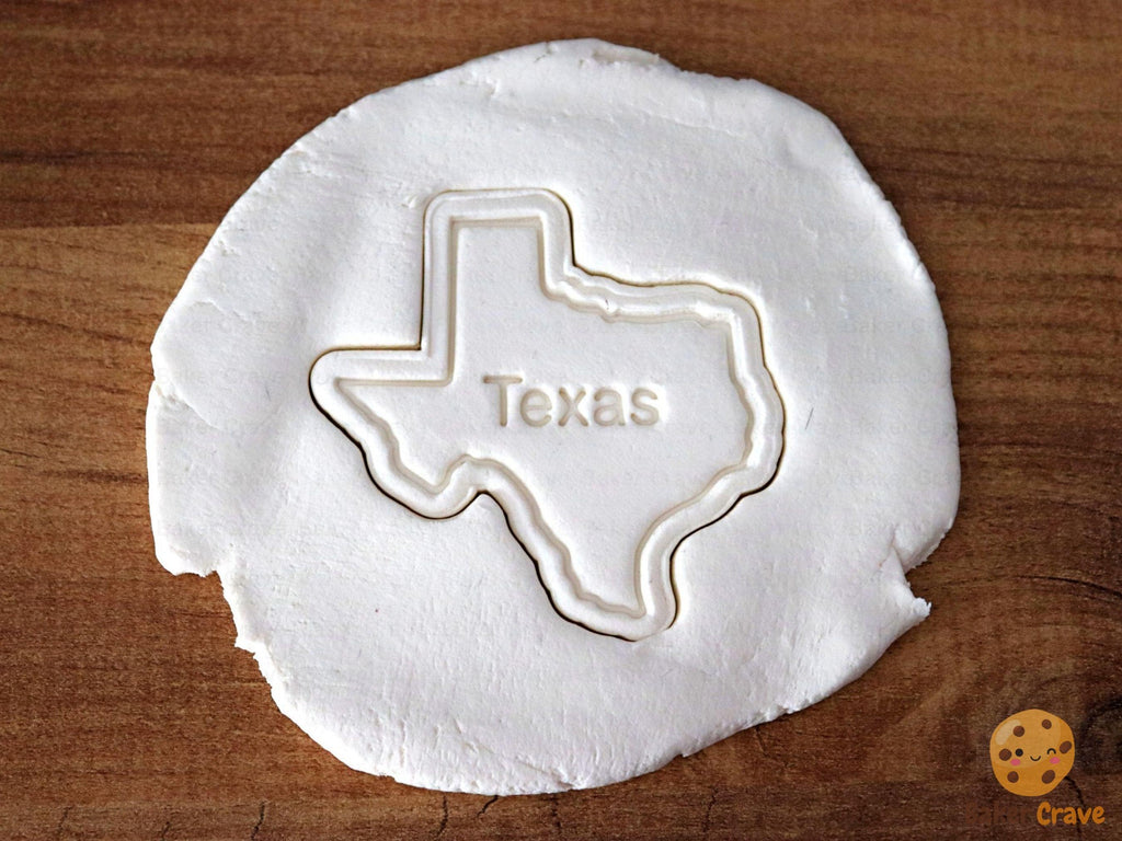 USA State Map Cookie Cutter Set STL File