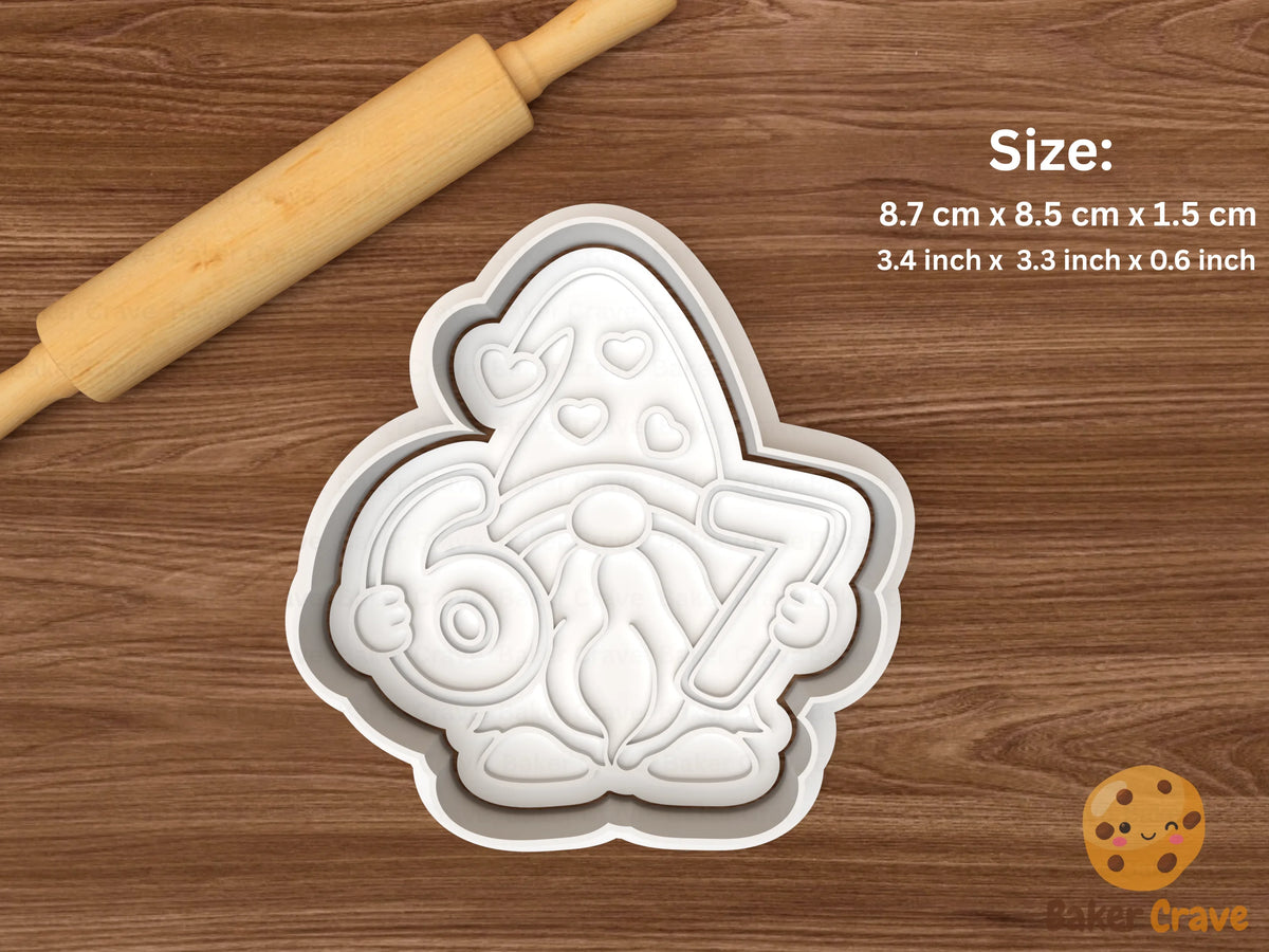 7 Valentine Characters Cookie Cutter Set STL File - 67valentine5