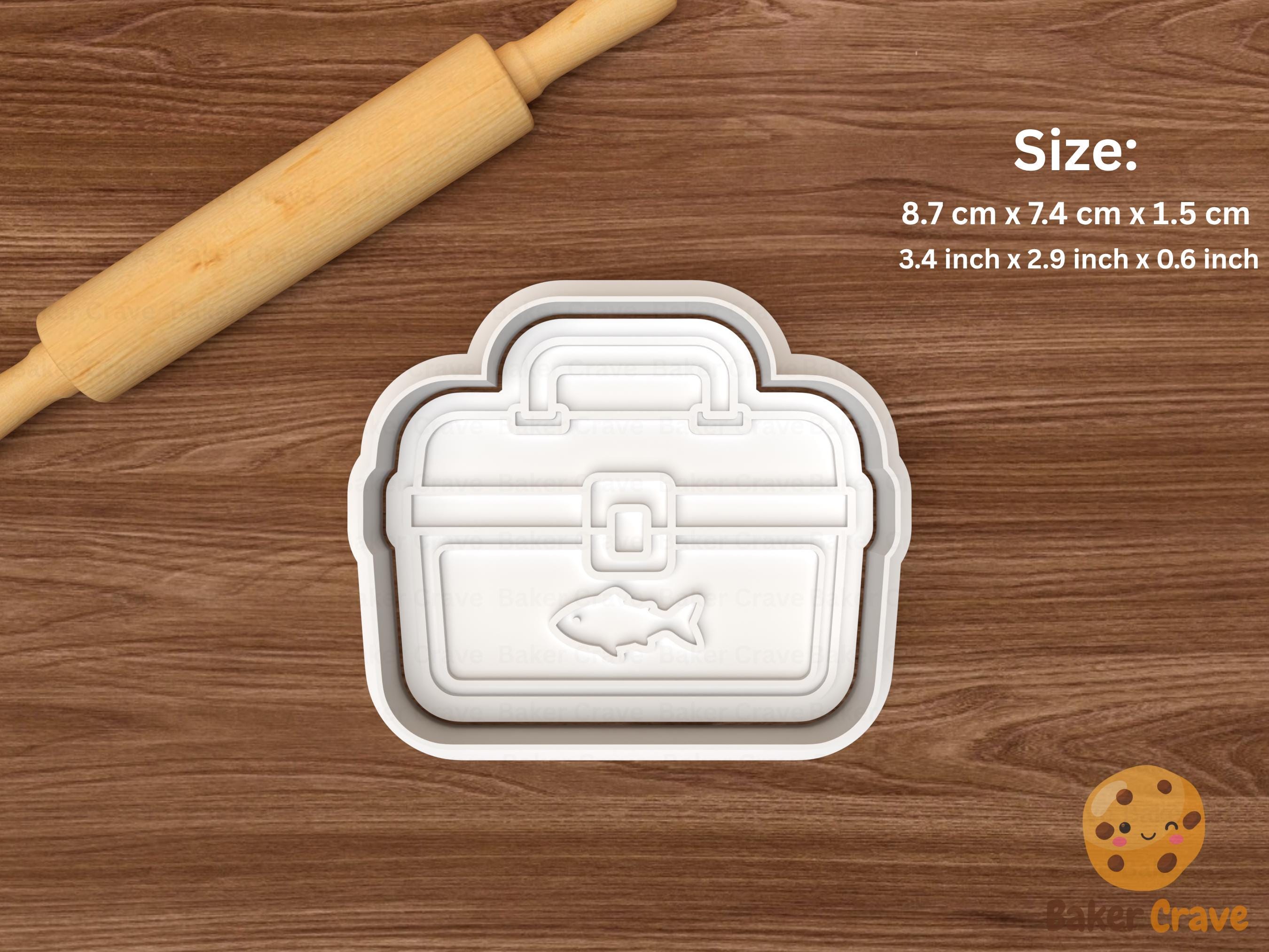 Fishing Dad Cookie Cutter Set STL File